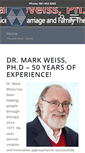 Mobile Screenshot of markweissphd.com